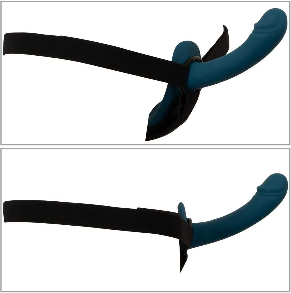 Blue Mėlyna Your Strap-On RC vibratorius Mėlyna