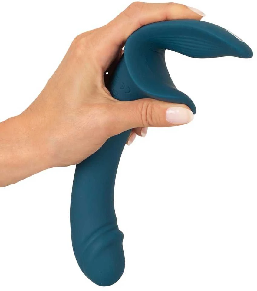 Blue Mėlyna Your Strap-On RC vibratorius Mėlyna