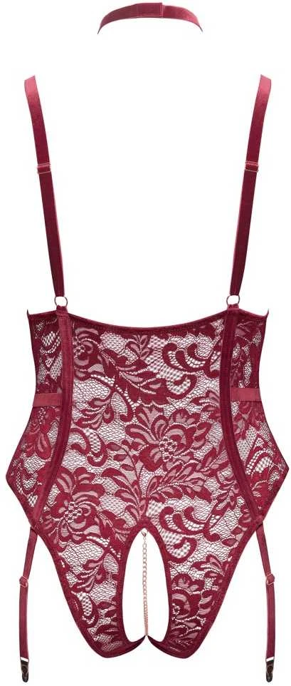 Body be tarpkojų raudona 2XL