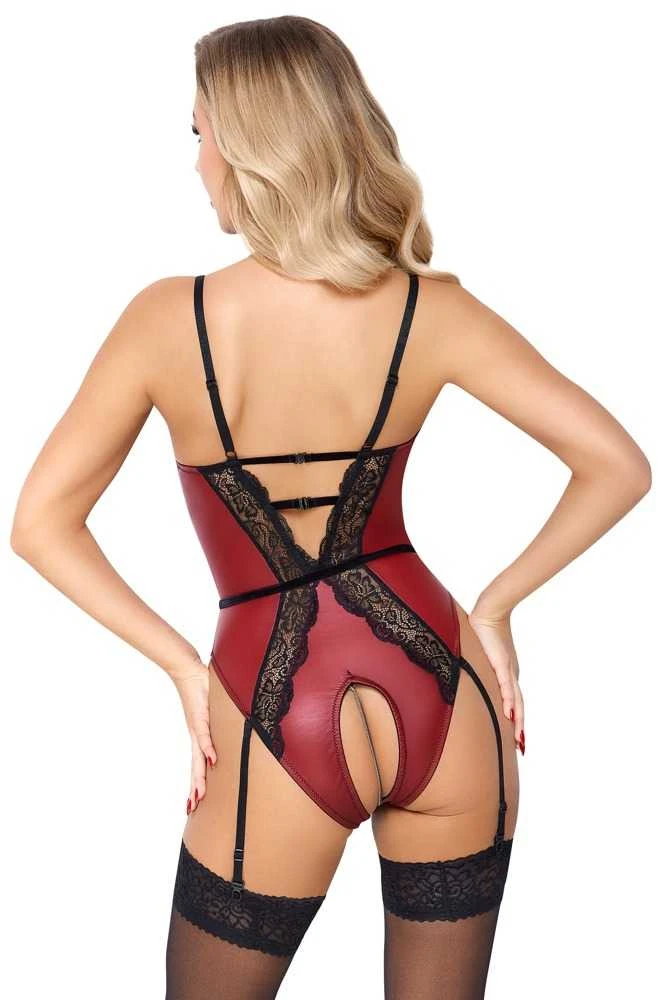 Body red/juodas XL