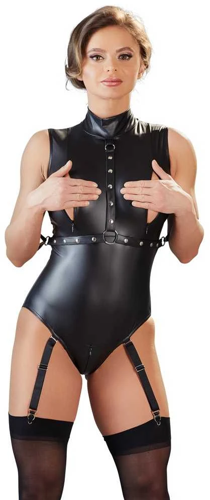 Cottelli Bondage Seksualus bodis su dirželiai, juodas (L dydis)