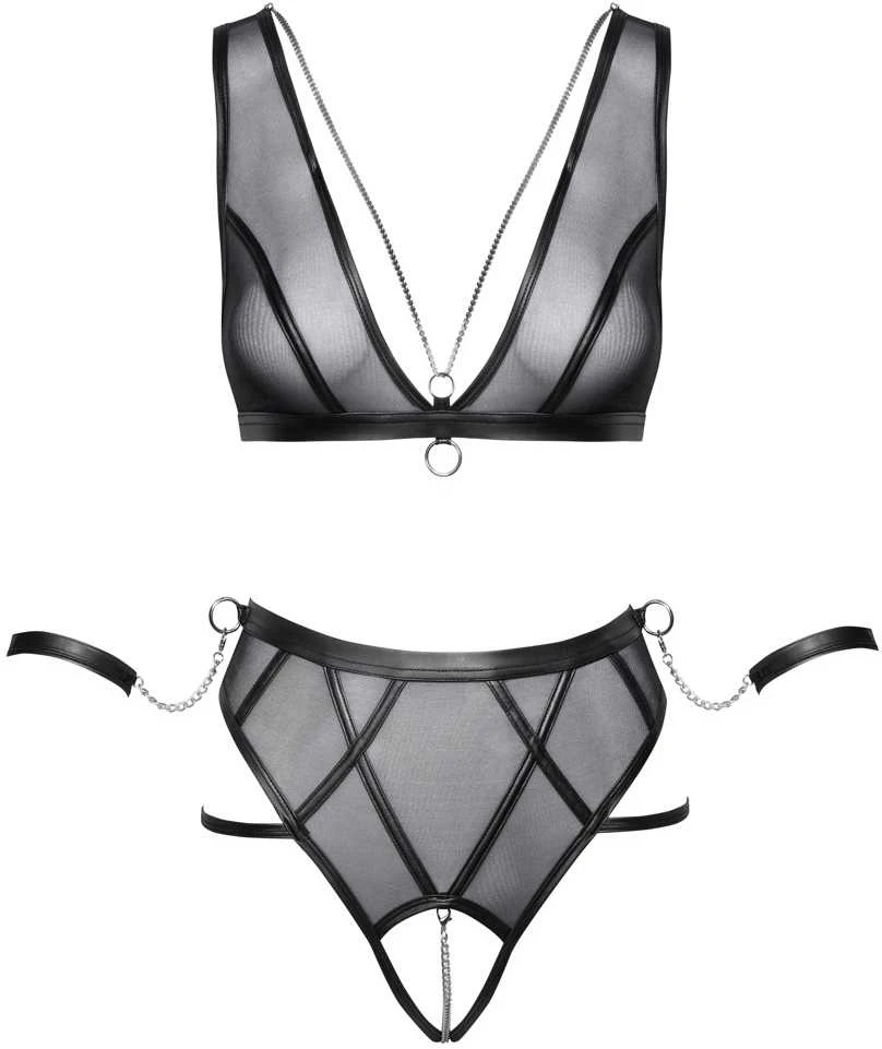 Bondage Bra Set L