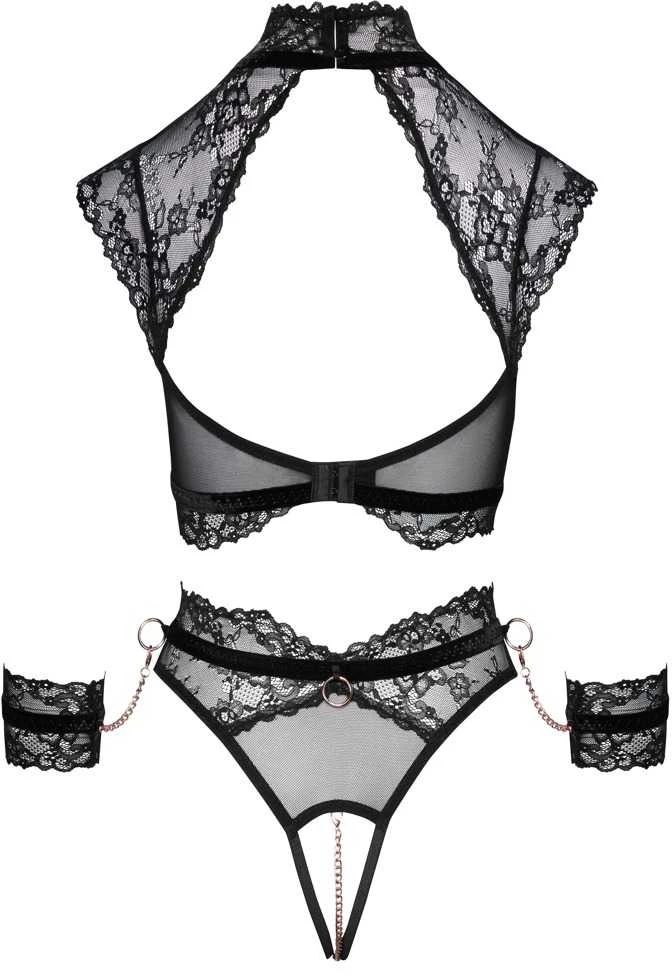 Bondage Bra Set M