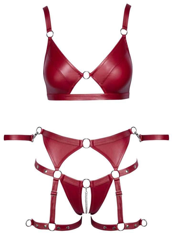 Bondage Bra Set M