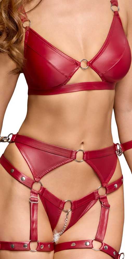 Bondage Bra Set S