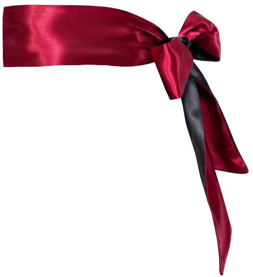 Bondage Scarf red/juodas