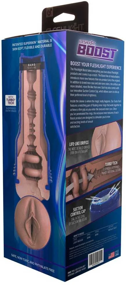 Fleshlight „Boost Bang Light Medium“.