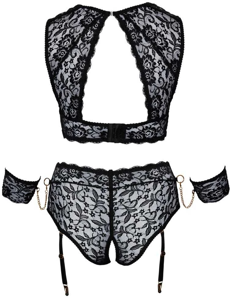 Cottelli Bondage Liemenėlės rinkinys Bondage 4XL