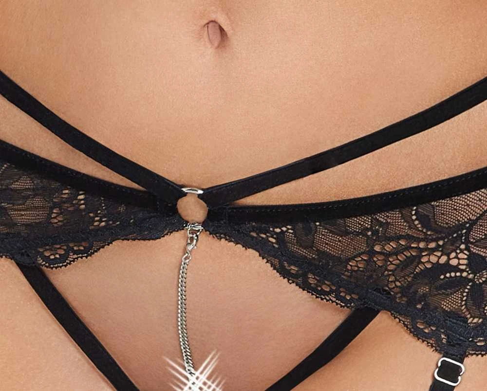 Abierta Fina Bra set lace L