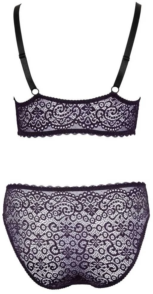 Cottelli Curves Bra Set violetinė XL