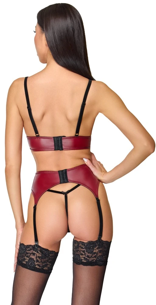 Bra, Suspender Belt & StringXL