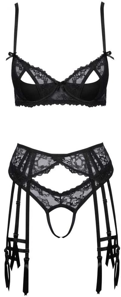 Bra Suspender Set 80B/M