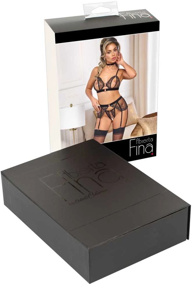 Bra Suspender Set M