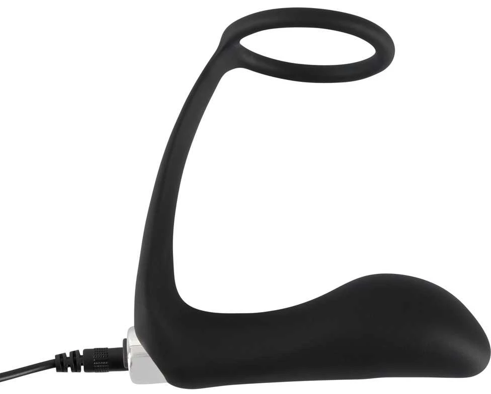 Black Velvets BV Vibrating ring & plug