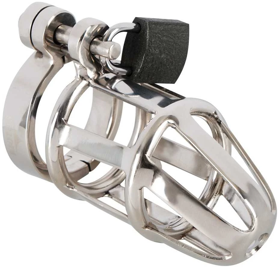 You2Toys Steel „Chastity Cage“ nerūdijantis plienas
