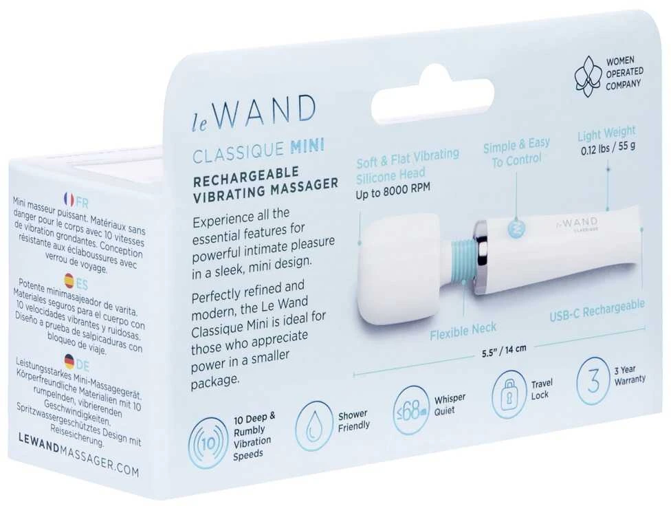 Le Wand Classique Mini Wand Massager