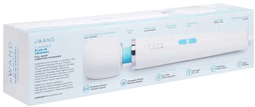 Classique Plug-In Wand Massage