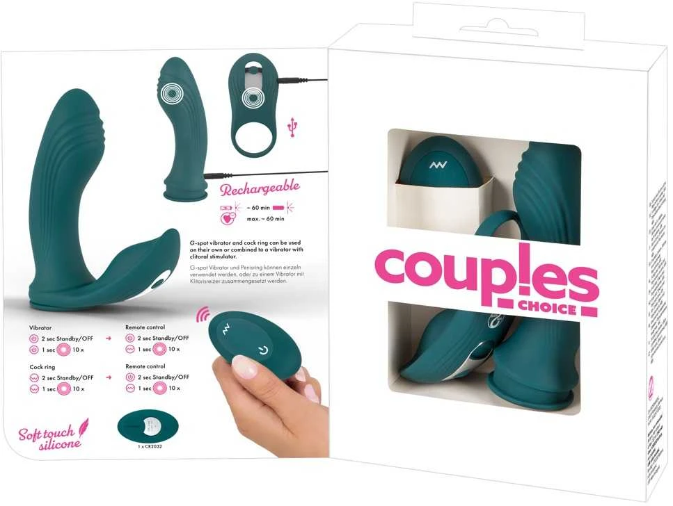 Couples Choice RC 3in1 Vibrat