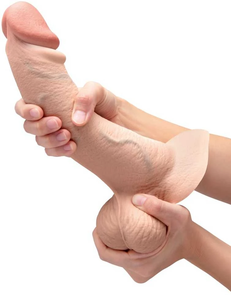 CREAM b-Vibe Slipskin Curved Kreminis