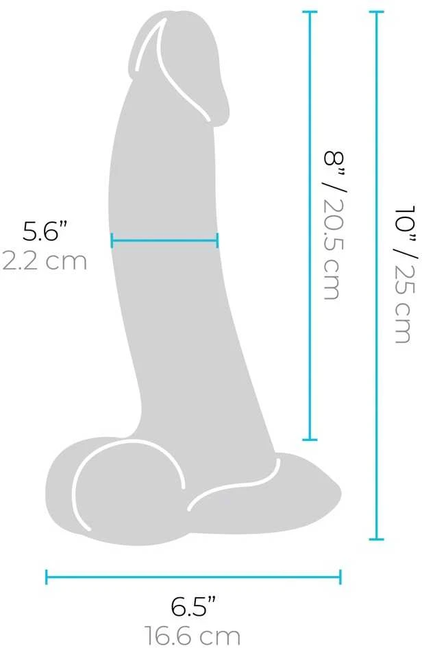 CREAM b-Vibe Slipskin Curved Kreminis