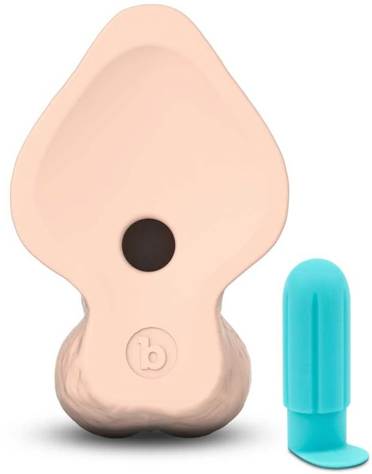 CREAM b-Vibe Slipskin Curved Kreminis