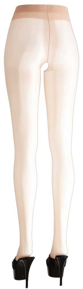 Cottelli Legwear Pėdkelnės be tarpkojų, oda M