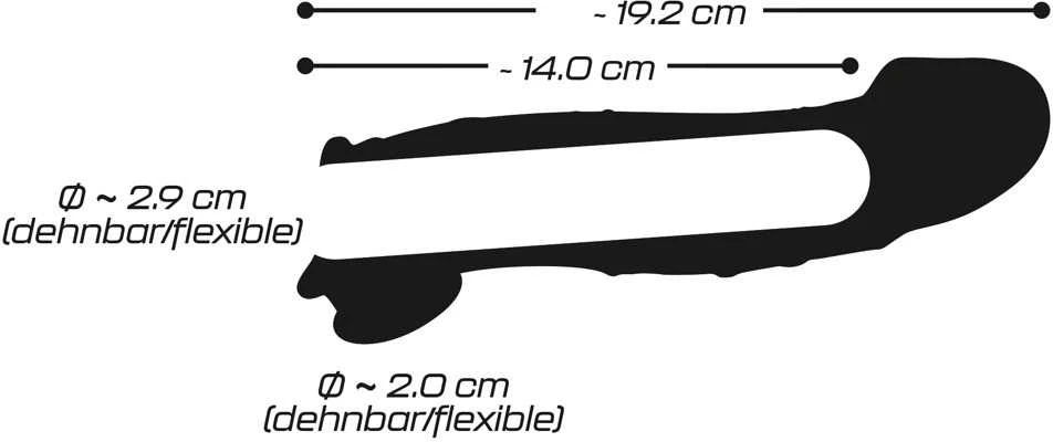 Crystal Clear Penis Sleeve wit