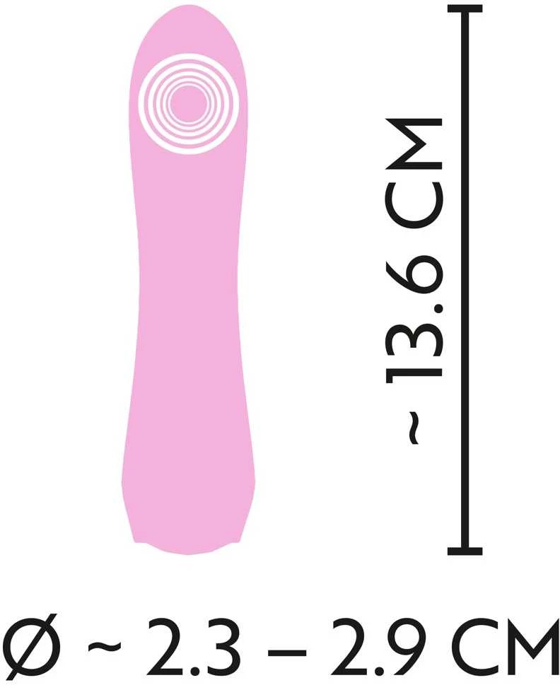 Cuties Mini Vibrator Rose 4.Ge