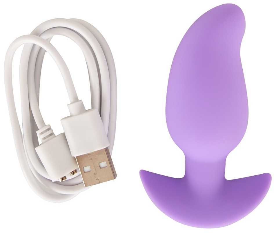 Cuties Vibrating Plug Violetinė