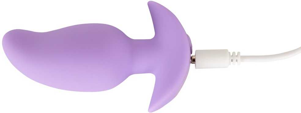 Cuties Vibrating Plug Violetinė