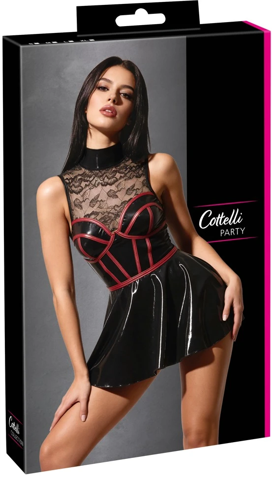 Dress juodas/red S