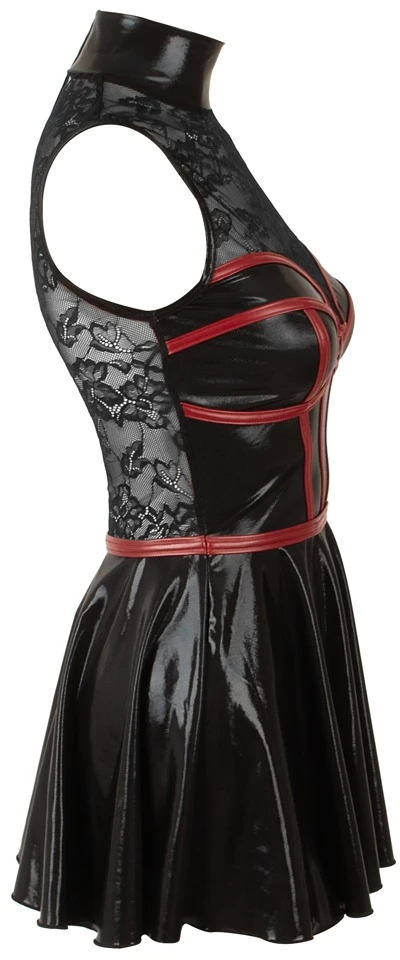 Dress juodas/red XL
