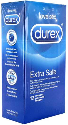 Durex - Extra Safe Condoms 12 pcs