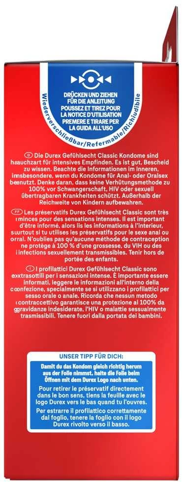 Durex Gefühlsecht Class 20 pcs