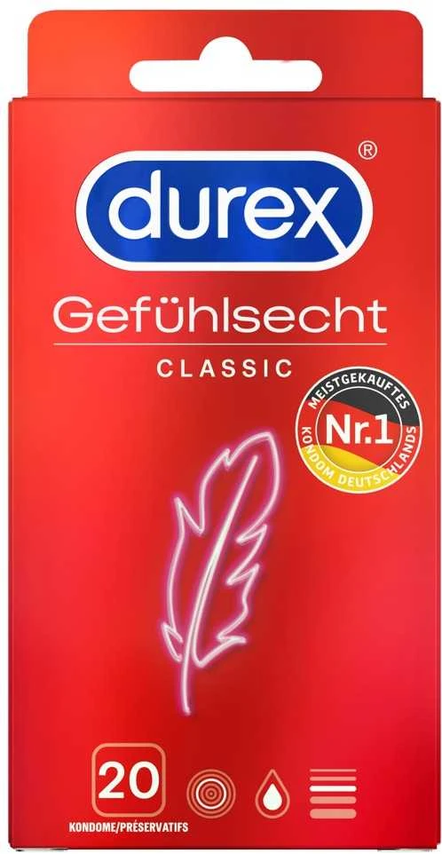 Durex Gefühlsecht Class 20 pcs