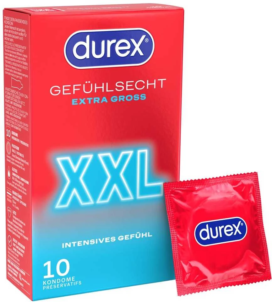 Durex Gefühlsecht Extra Groß10