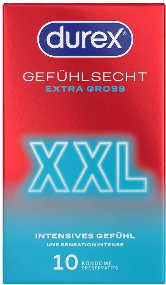 Durex Gefühlsecht Extra Groß10