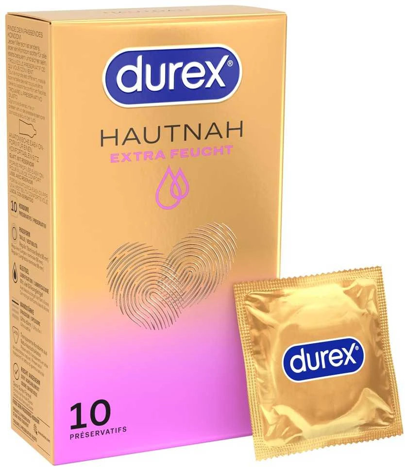 Durex Hautnah Extra Feucht x10