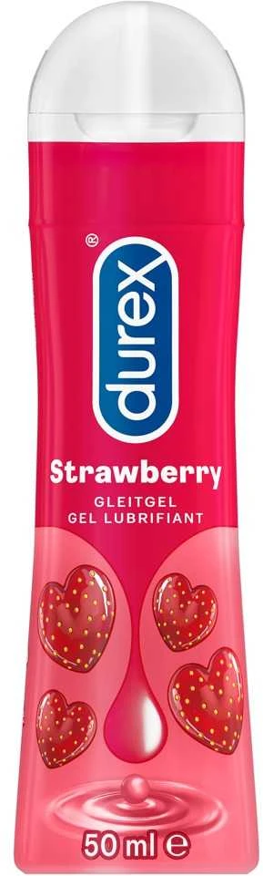 Durex Play Strawb. lubrikantas