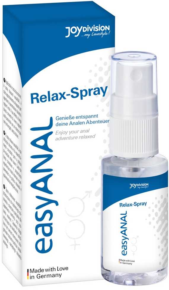 Joydivision easyANAL Relax Purškiklis 30ml atpalaiduojantis analinis purškiklis