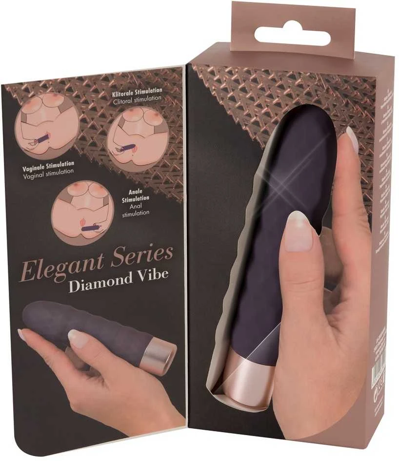 Elegant Series Elegantiškas vibratorius Diamond Vibe
