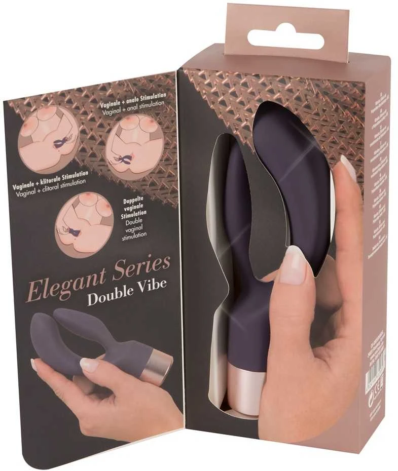 Elegant Series Elegantiškas dvigubas vibratorius