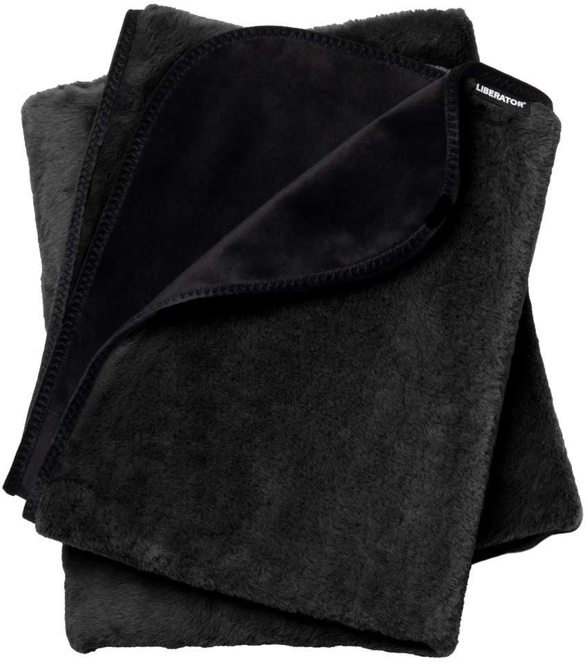 Faux-Fur Fascinator Juodas
