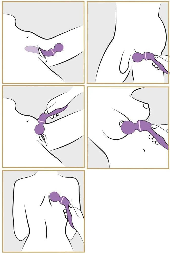 Pipedream FFH Duo Wand Massage-Her