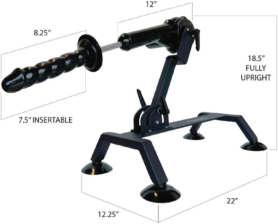 Pipedream FFS Body Dock Sex Machine Blac