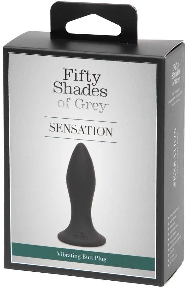 Fifty Shades of Grey FSOGS vibruojantis išangės kamštis