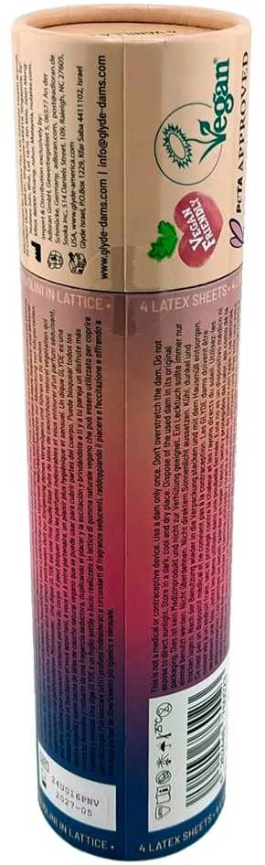 Sheer Glyde GLYDE Dams DentalDam Vanilla 4