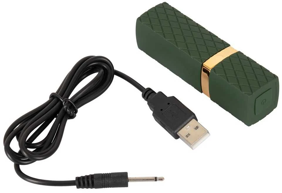 Emerald Love Žaliosios serijos prabangus lūpų dažų vibratorius