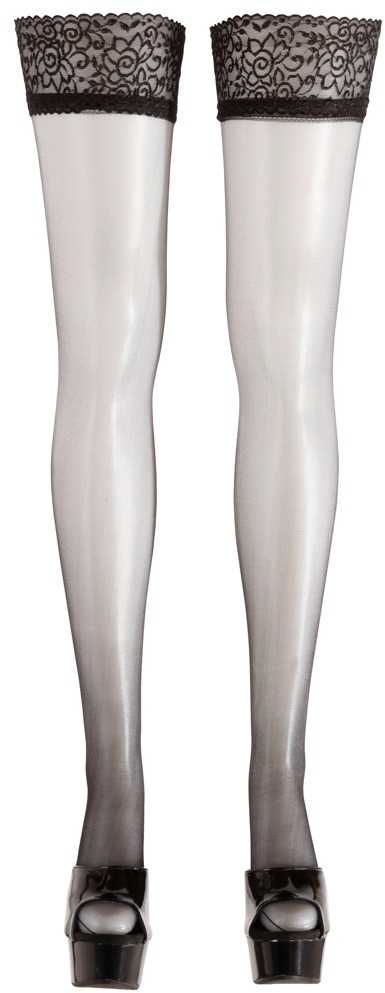 Cottelli Legwear Hold-up Stockings juodas 1