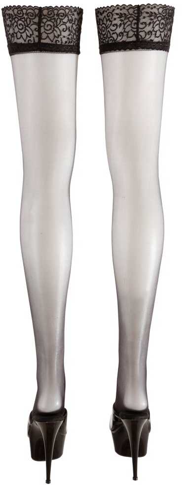 Cottelli Legwear Hold-up Stockings juodas 3